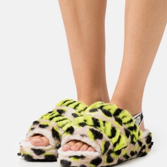 Ugg Fluff Yeah Animalia Sandals brand  New - Picture 10 of 10